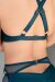 Tatiana Active Wear Top Kaizen Petrolio S