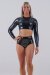Juicee Peach Top Shilioh Vinile Nero Leopardato M