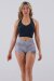 Juicee Peach Shorts Reversibile Argento Grigio