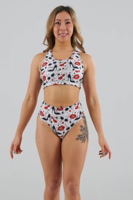 Juicee Peach Top Anna Lipstick & Heels L
