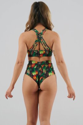 Juicee Peach Shorts a Vita Alta Brazils Boho Feathers