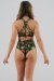 Juicee Peach Shorts a Vita Alta Brazils Boho Feathers S