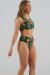 Juicee Peach Shorts Brazils Boho Feathers M