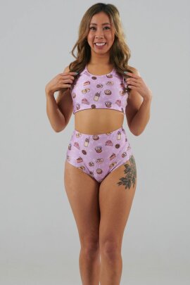 Juicee Peach Shorts a Vita Alta Brazils Just Desserts S