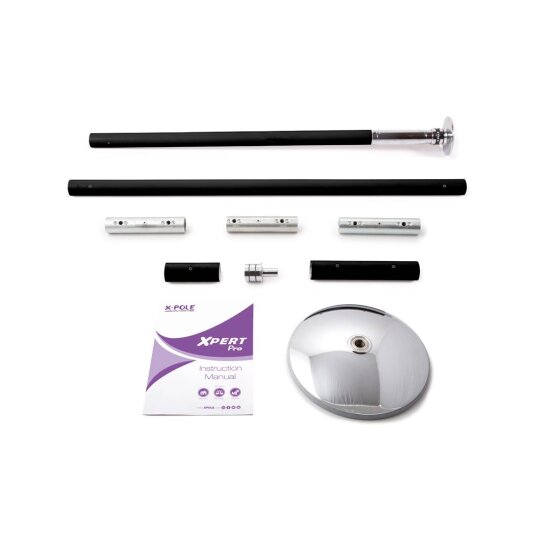 X-Pole XPert PRO (PX) Verniciato a Polvere Nero B-Stock