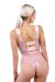 Naughty Thoughts Shorts Sinner Shorts a Vita Alta in Vinile Rosa L