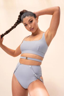 Lunalae Top Kehlani Grigio M