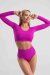 i-Style Top Prosto Rashguard Magenta M
