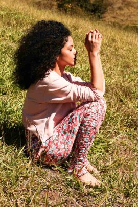 Rolling Leggings Alpha Petali Taglia 1