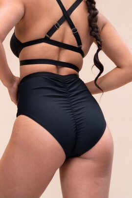 Lunalae Jemma Shorts a Vita Alta Nero S