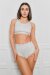 Pole Addict Shorts a Vita Alta Bianco Pitonato Print XL