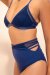 Lunalae Top Daisy Navy