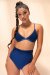 Lunalae Daisy Shorts a Vita Alta Navy L