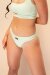 Lunalae Venus Shorts a Vita Bassa Verde Chiaro XS