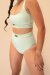 Lunalae Venus Shorts a Vita Alta Verde Chiaro XS