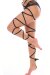 Bandurska Full Leg Garter Nero XS