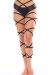 Bandurska Full Leg Garter Nero M