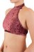 Dragonfly Top Lisette Velluto Amaranto