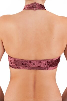 Dragonfly Top Lisette Velluto Amaranto S