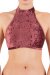 Dragonfly Top Lisette Velluto Amaranto S