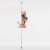 Lupit Pole PRO Studio-Pole One Piece Cromato