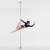 Lupit Pole PRO Studio-Pole Acciaio Inossidabile a 2 pezzi 45 mm