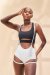 Lunalae Zena Shorts Giarrettiera Bianco M