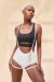 Lunalae Zena Shorts Giarrettiera Bianco M