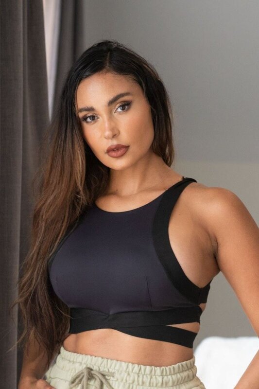 Lunalae Top Serena Nero B-Stock