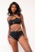 Lunalae Jasmine Shorts a Vita Bassa Nero L