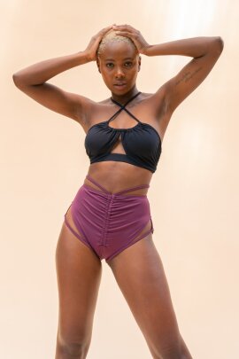 Lunalae Jasmine Shorts a Vita Alta Gelso S