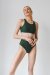 Pole Addict Shorts a Vita Alta Smeraldo XS