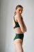 Pole Addict Shorts a Vita Alta Smeraldo L