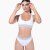 RAD Atlantida Shorts Glitter Bianco L
