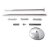 X-Pole XPert PRO (PX) Acciaio Inossidabile 45 mm 2,16 m - 2,25 m