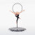 Lupit Pole Lollipop Verniciato a Polvere Nero per Pedane Lupit