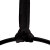Bundle PoleSports Cinghia Rotonda per Appendere Cerchi Aerei - Velluto - Nero