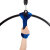 Bundle PoleSports Cinghia Rotonda per Appendere Cerchi Aerei - Velluto - Blu