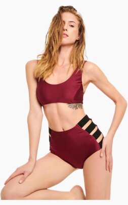 Paradise Chick Top Girlie Ciliegia L