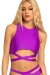Paradise Chick Miami Top Incrociato Grape