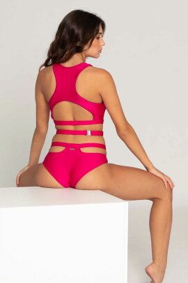 Paradise Chick Miami Top Incrociato Berry L