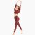 Paradise Chick Leggings Superhero Sticky V-String Leopardato Cherry
