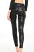 Paradise Chick Leggings Superhero Sticky V-String Zebra Nero S