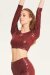 Paradise Chick Top Superhero Sticky Leopardato Ciliegia XL
