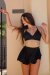 REV ACTIV Top Triangle Nero M/L