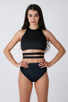 REV ACTIV Top Second Skin Shiny Nero XL