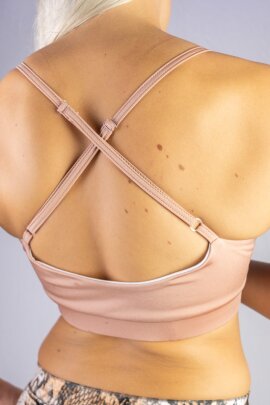 REV ACTIV Top Moon Beige Con Fiocco