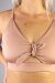 REV ACTIV Top Moon Beige Con Fiocco