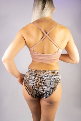 REV ACTIV Top Moon Beige Con Fiocco XL