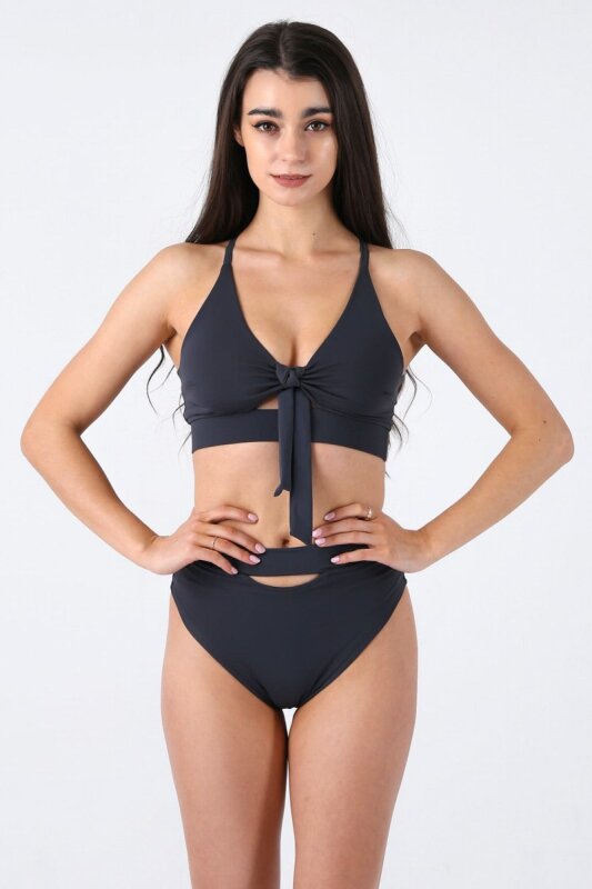 REV ACTIV Top Moon Antracite Con Fiocco L